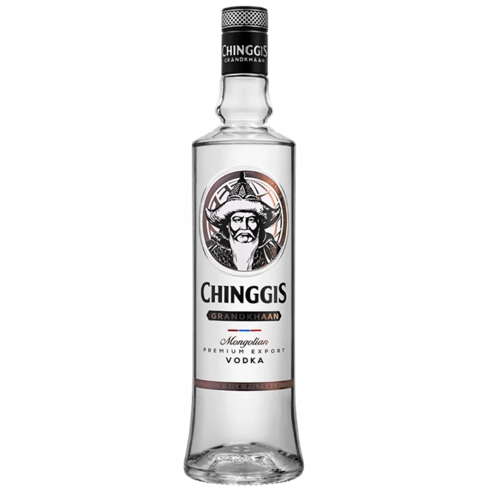 モンゴルウォッカ　 CHINGGIS KHAN 700ml アルコール度40% 新品未開封・送料無料】 モンゴルウォッカ CHINGGIS KHAN 700ml